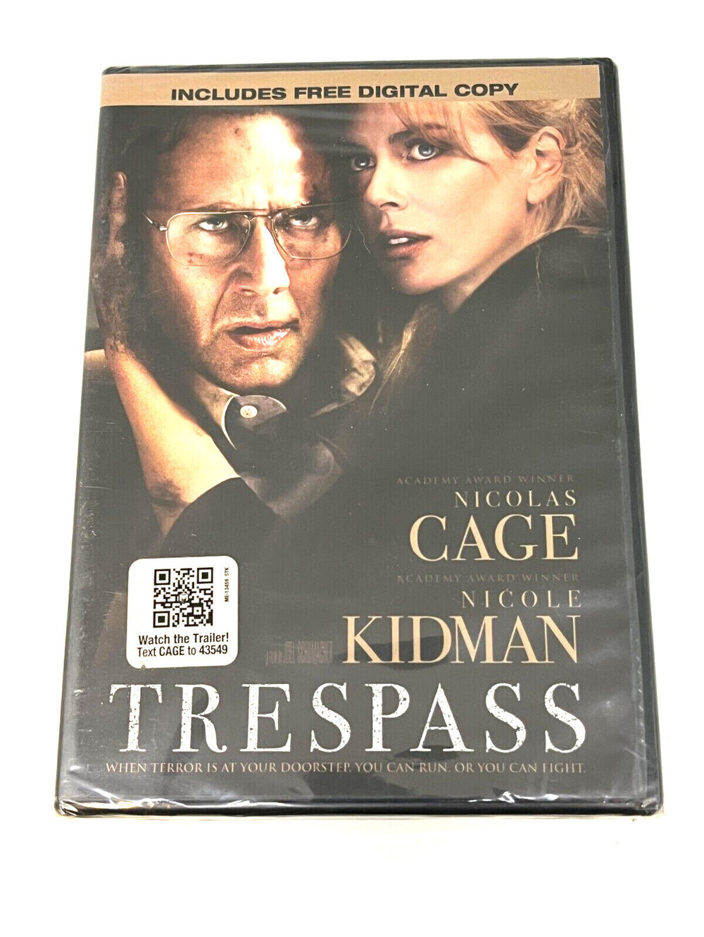 Trespass DVD - Brand New Sealed - Nicolas Cage - Nicole Kidman